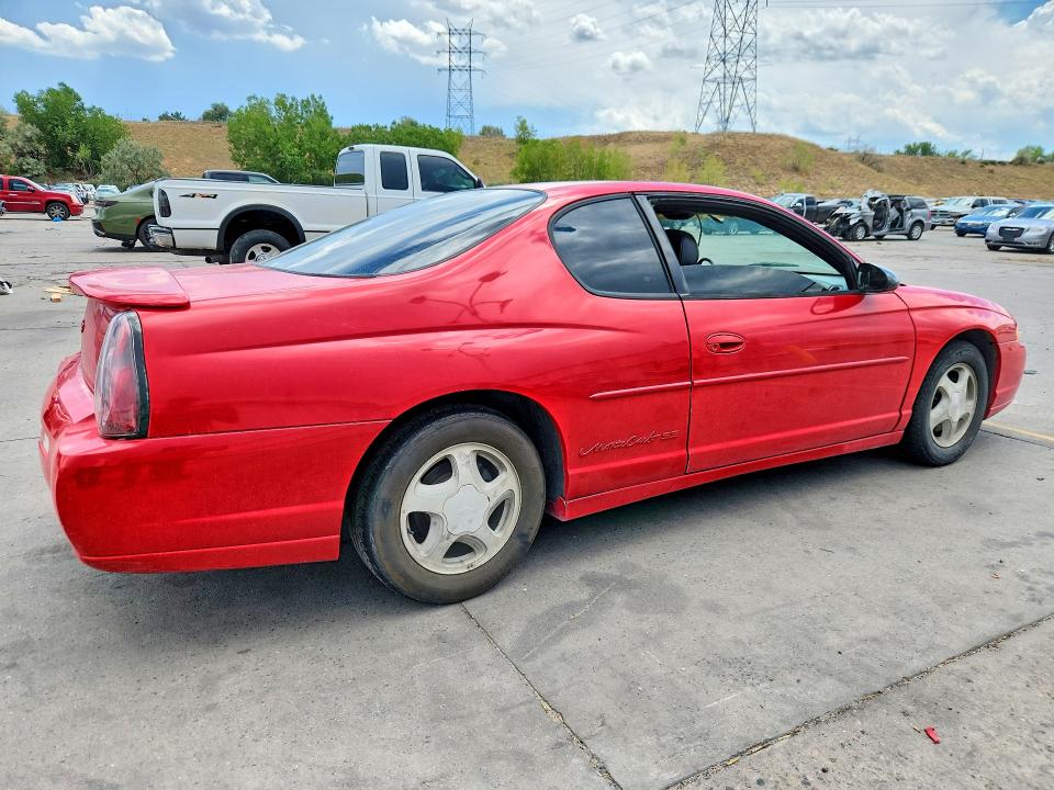 2002 Chevrolet Monte Carlo მანქანა იყიდება აუქციონზე, vin: 2G1WX15K129235997, აუქციონის ნომერი: 62408336