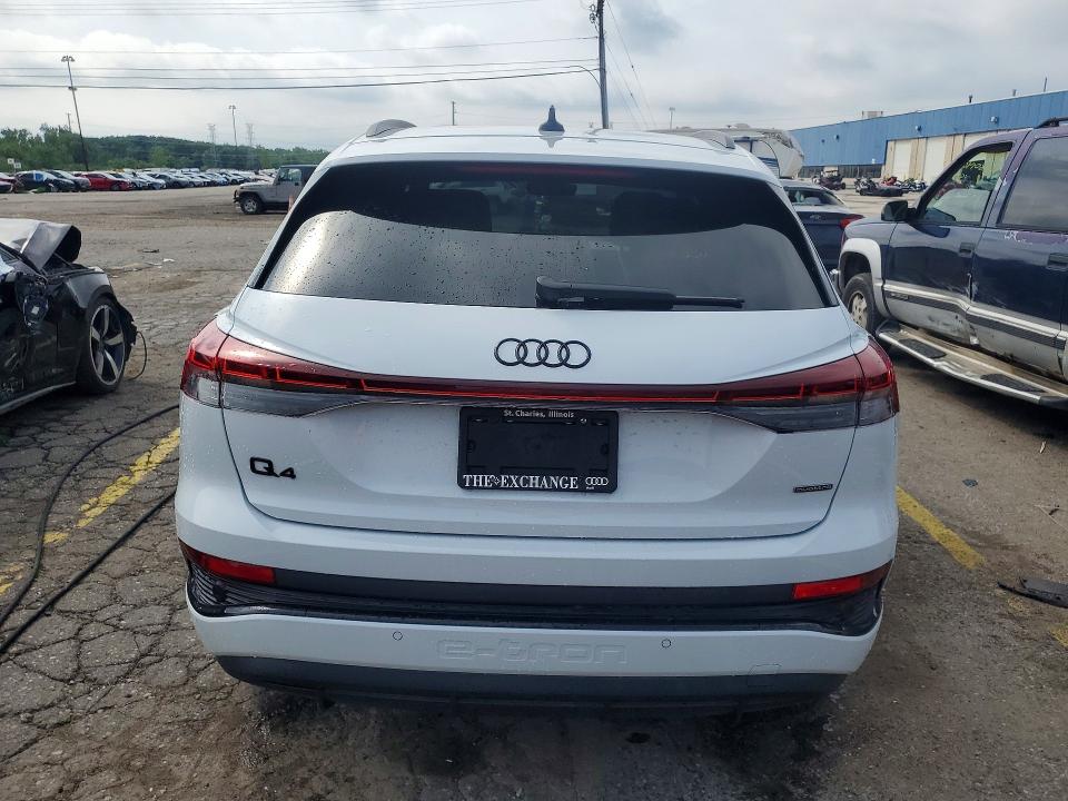 2024 Audi Q4 E-tron მანქანა იყიდება აუქციონზე, vin: WA1LUBFZ4RP054077, აუქციონის ნომერი: 60622576