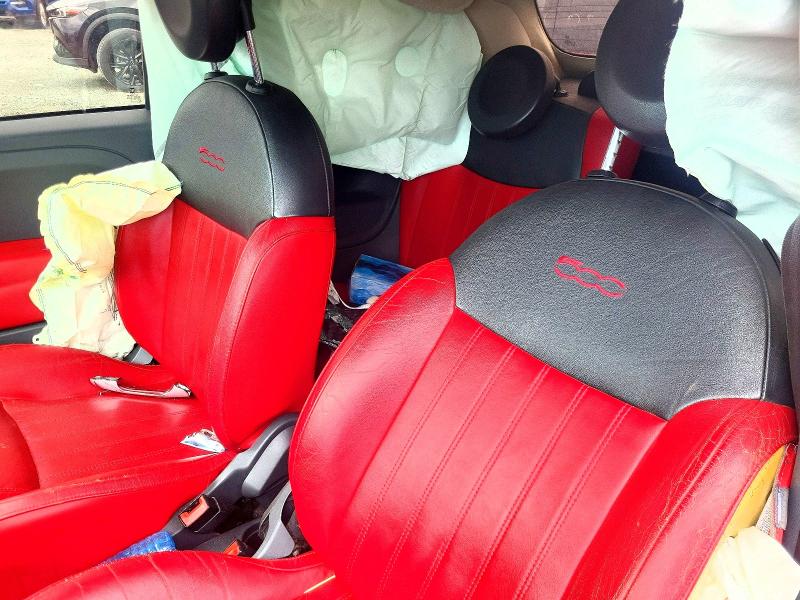 59582106 :رقم المزاد ، 3C3CFFER1CT313205 vin ، 2012 Fiat 500 مزاد بيع