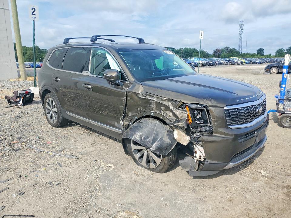 61913296 :رقم المزاد ، 5XYP3DHC7LG082187 vin ، 2020 Kia Telluride مزاد بيع