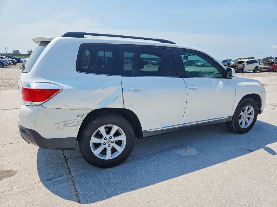 62827626 :رقم المزاد ، 5TDZA3EH1CS030887 vin ، 2012 Toyota Highlander مزاد بيع