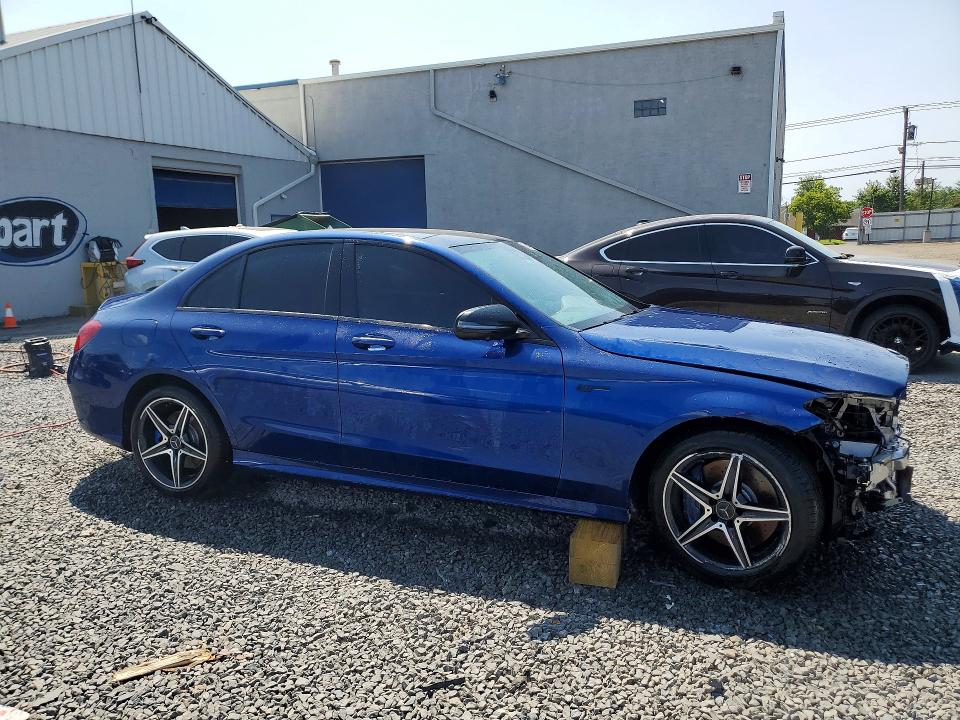 2018 Mercedes-benz C მანქანა იყიდება აუქციონზე, vin: 55SWF6EB9JU256631, აუქციონის ნომერი: 61520966