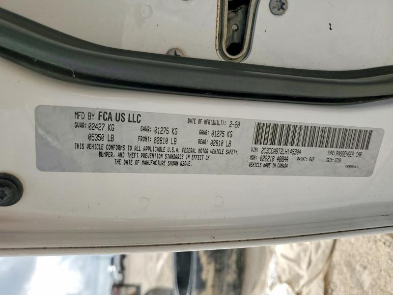 Aukcja sprzedaży 2020 Chrysler 300, vin: 2C3CCABT2LH145904, numer aukcji: 61627936