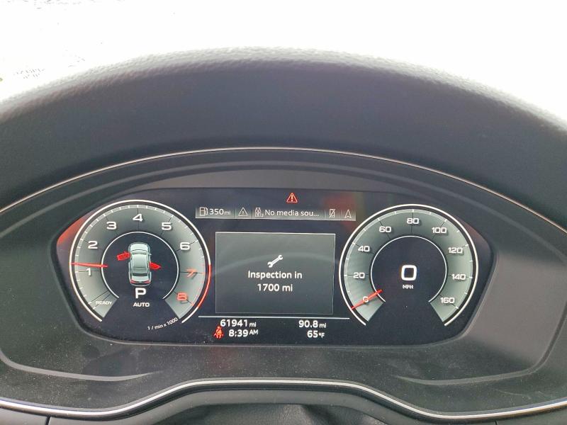 Продажа на аукционе авто 2021 Audi A4, vin: WAUEAAF47MA064455, номер лота: 59251956