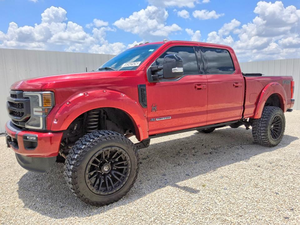 59342526 :رقم المزاد ، 1FT8W2BT0MED25082 vin ، 2021 Ford F250 مزاد بيع