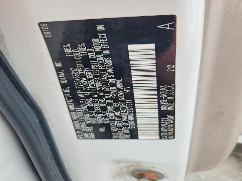 2007 Toyota Sequoia მანქანა იყიდება აუქციონზე, vin: 5TDBT48A07S277811, აუქციონის ნომერი: 62629346