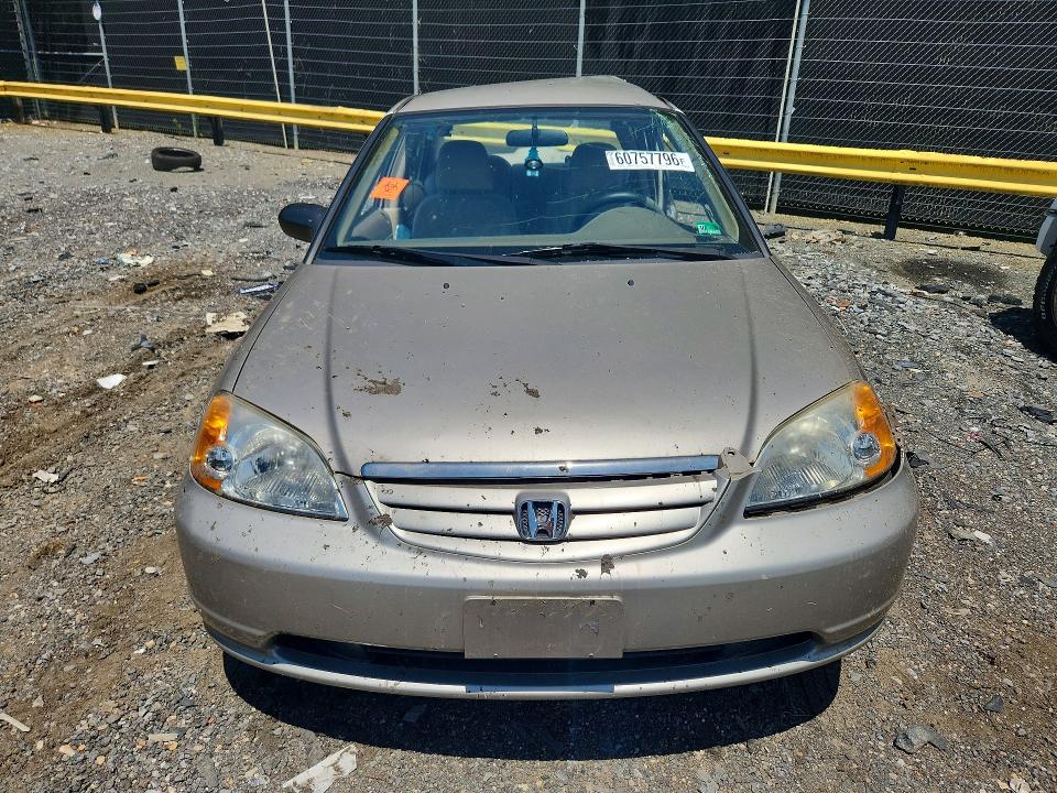 2001 Honda Civic მანქანა იყიდება აუქციონზე, vin: 2HGES16571H526343, აუქციონის ნომერი: 60757796