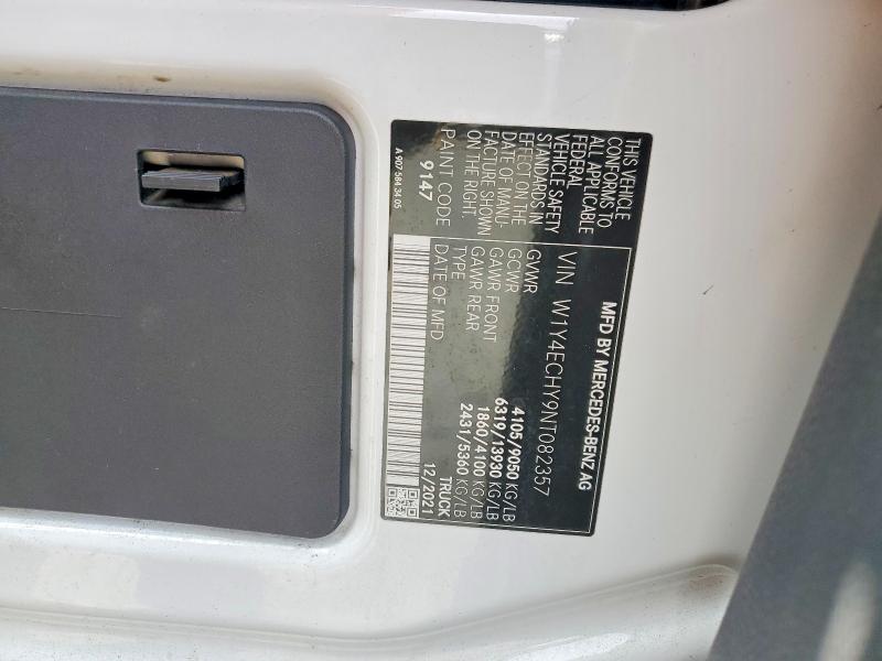Aukcja sprzedaży 2022 Mercedes-benz Sprinter, vin: W1Y4ECHY9NT082357, numer aukcji: 61278506