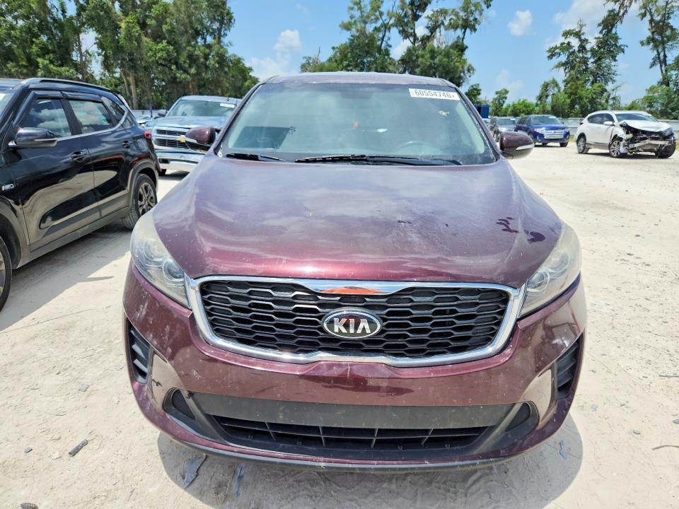 60554746 :رقم المزاد ، 5XYPG4A31LG624799 vin ، 2020 Kia Sorento مزاد بيع