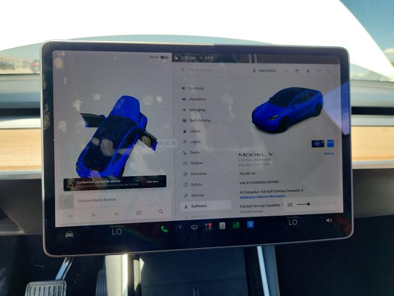 Aukcja sprzedaży 2020 Tesla Model Y, vin: 5YJYGDEE3LF027001, numer aukcji: 61872446