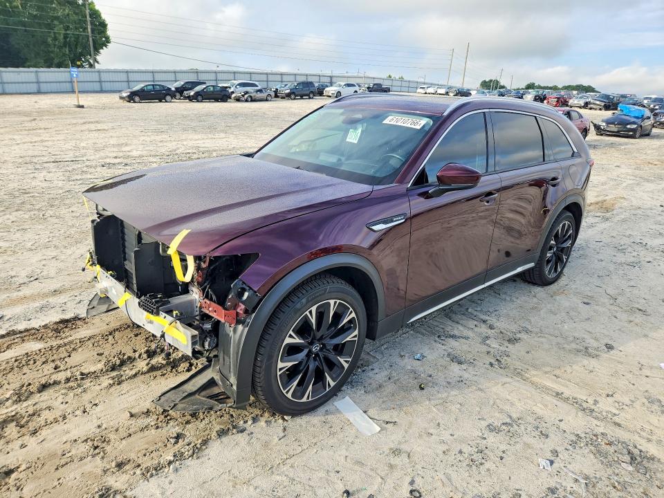 61010766 :رقم المزاد ، JM3KKDHA3R1108621 vin ، 2024 Mazda Cx-90 مزاد بيع