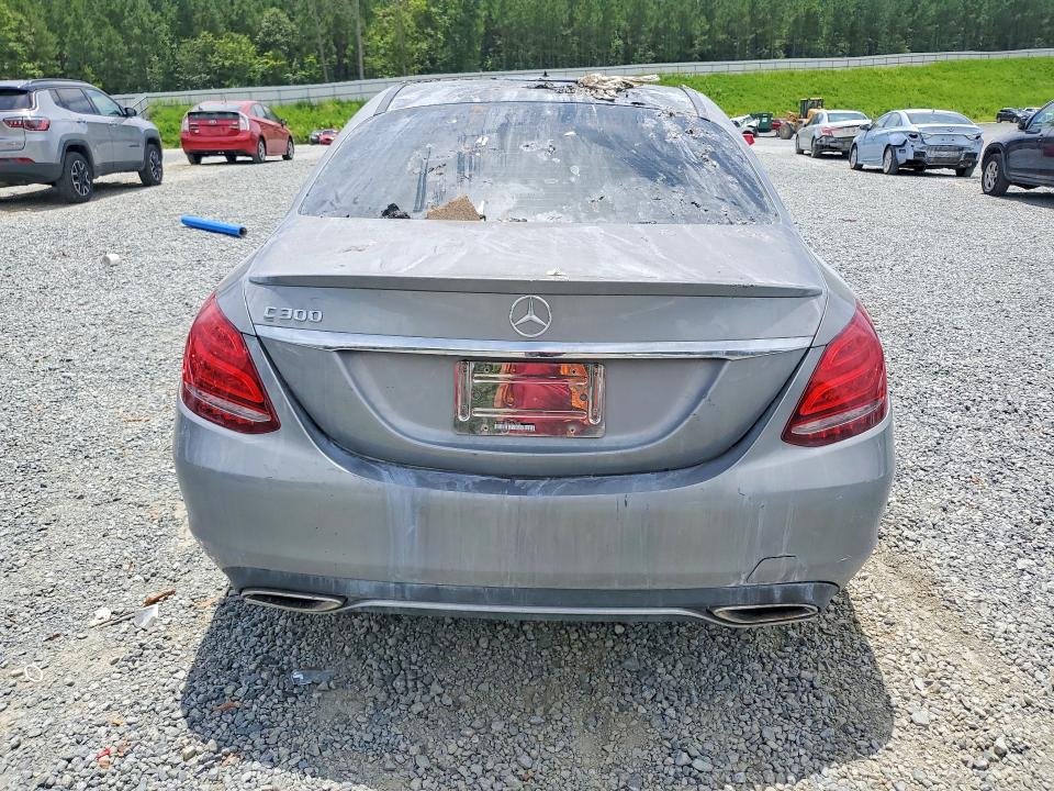 2015 Mercedes-benz C მანქანა იყიდება აუქციონზე, vin: 55SWF4JB0FU079016, აუქციონის ნომერი: 61016126