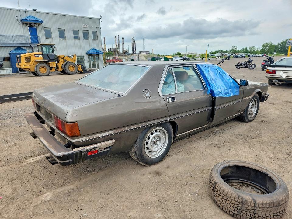 60032926 :رقم المزاد ، ZAMA330049A003584 vin ، 1984 Maserati Quattroporte مزاد بيع
