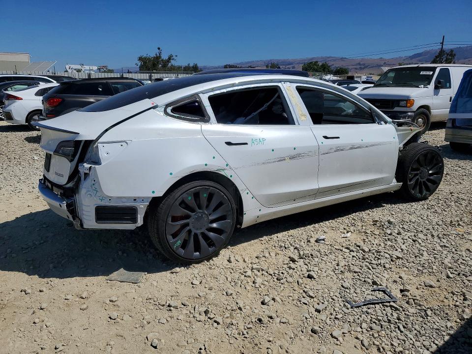 58469506 :رقم المزاد ، 5YJ3E1EC7NF356848 vin ، 2022 Tesla Model 3 مزاد بيع