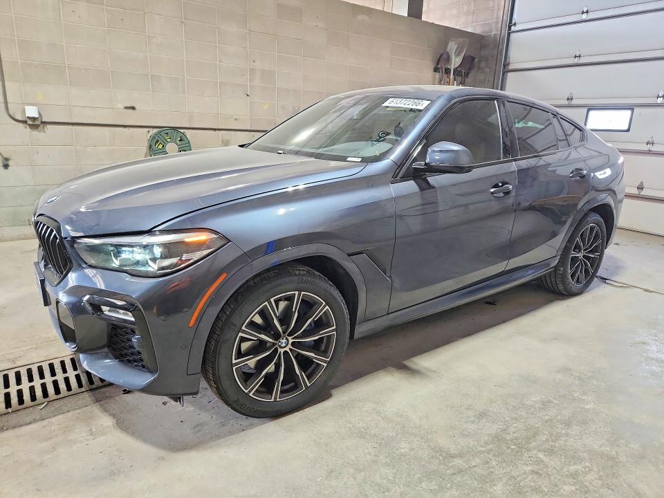 61372266 :رقم المزاد ، 5UXCY6C06M9F13907 vin ، 2021 Bmw X6 مزاد بيع