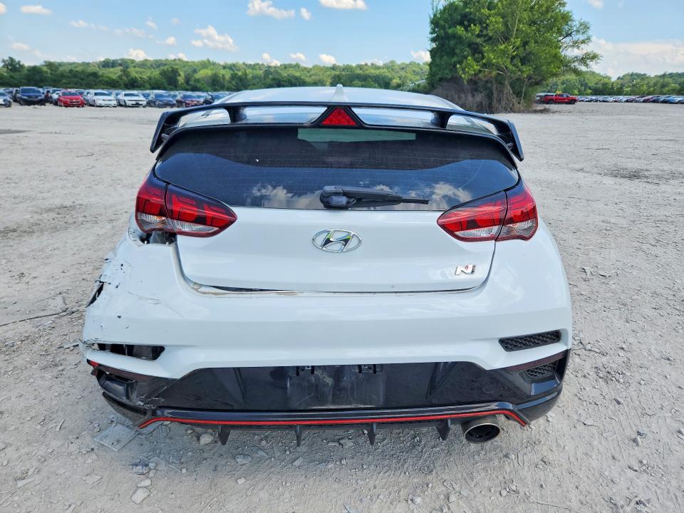 2020 Hyundai Veloster N მანქანა იყიდება აუქციონზე, vin: KMHT36AH1LU006006, აუქციონის ნომერი: 61232036