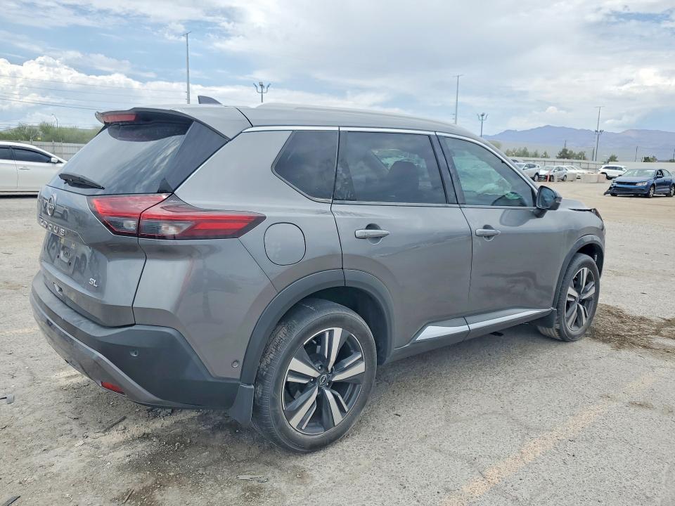 61744896 :رقم المزاد ، JN8BT3CA6PW001753 vin ، 2023 Nissan Rogue مزاد بيع