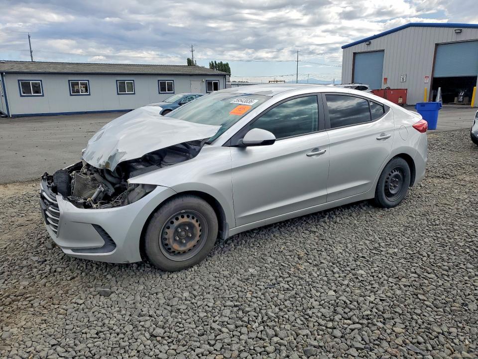 59543836 :رقم المزاد ، 5NPD74LF7HH087186 vin ، 2017 Hyundai Elantra مزاد بيع