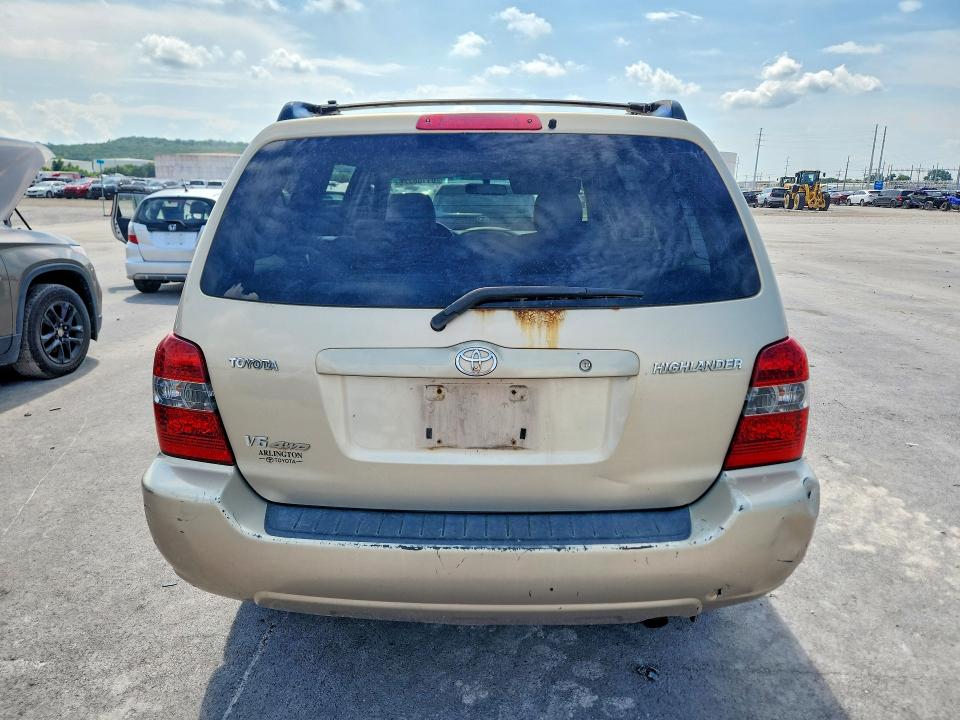 2004 Toyota Highlander მანქანა იყიდება აუქციონზე, vin: JTEEP21A640047555, აუქციონის ნომერი: 61166226