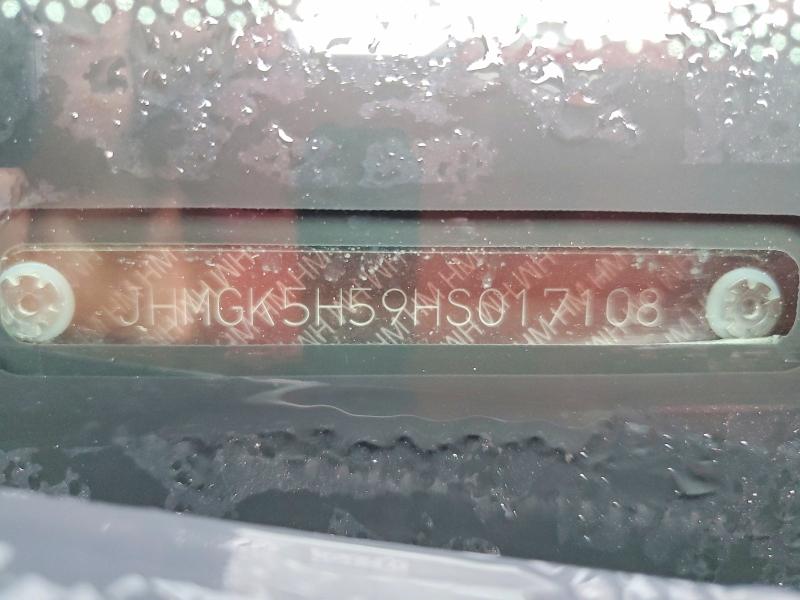 Продаж на аукціоні авто 2017 Honda Fit, vin: JHMGK5H59HS017108, номер лоту: 63053046