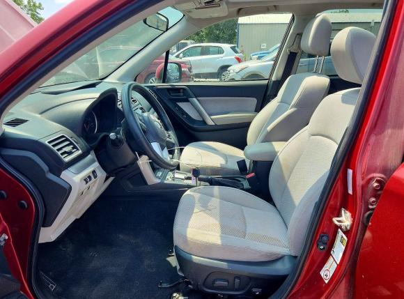 60713496 :رقم المزاد ، JF2SJAEC2HH596435 vin ، 2017 Subaru Forester مزاد بيع