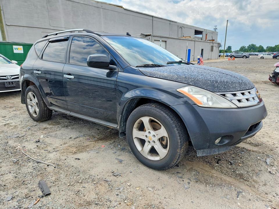 2003 Nissan Murano მანქანა იყიდება აუქციონზე, vin: JN8AZ08W83W218292, აუქციონის ნომერი: 62839216