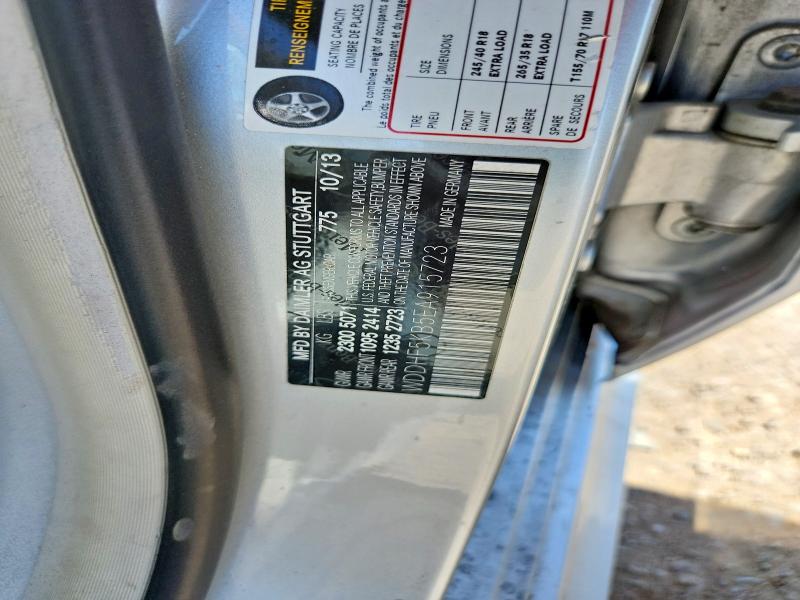 60647906 :رقم المزاد ، WDDHF5KB5EA915723 vin ، 2014 Mercedes-benz E مزاد بيع