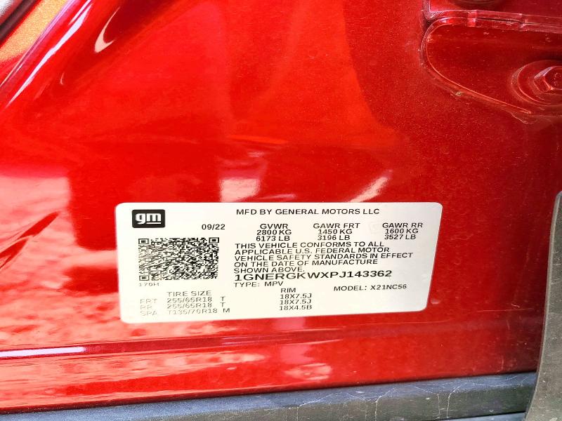 Продажа на аукционе авто 2023 Chevrolet Traverse, vin: 1GNERGKWXPJ143362, номер лота: 61940196