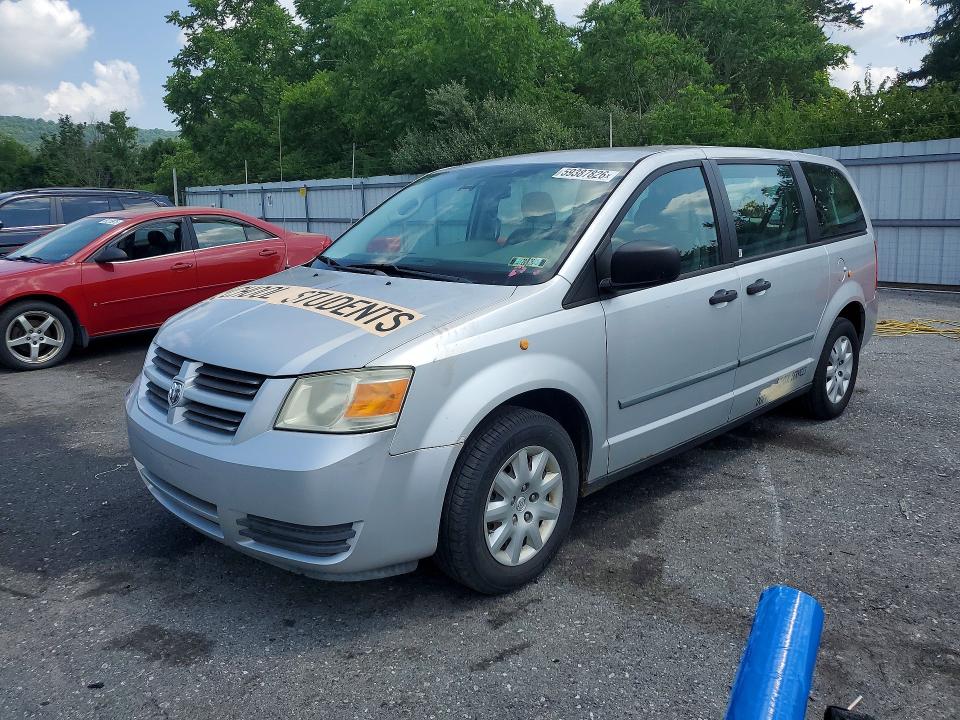 2008 Dodge Grand Caravan მანქანა იყიდება აუქციონზე, vin: 2D8HN44H98R706141, აუქციონის ნომერი: 59387826