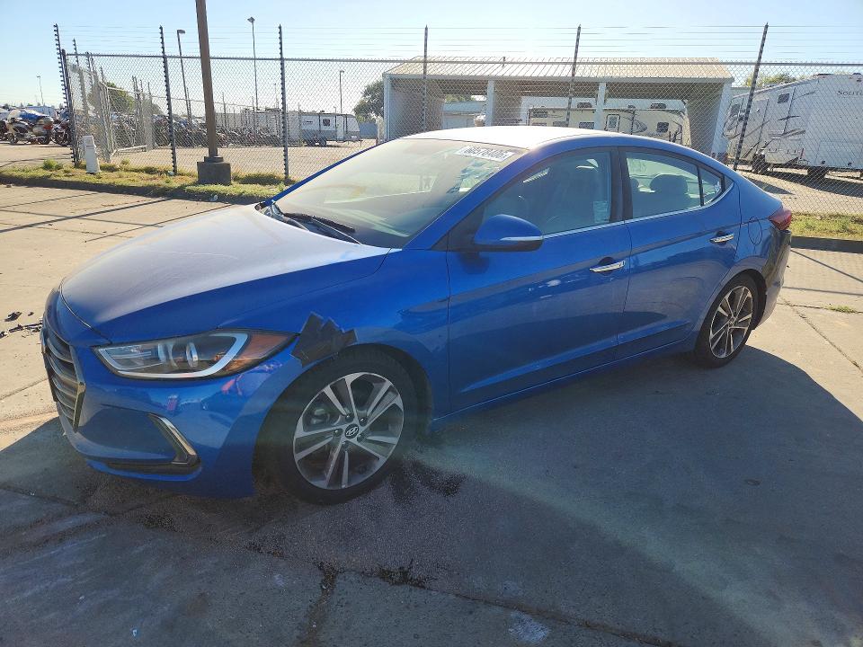 Продажа на аукционе авто 2017 Hyundai Elantra, vin: 5NPD84LF7HH016843, номер лота: 60578406