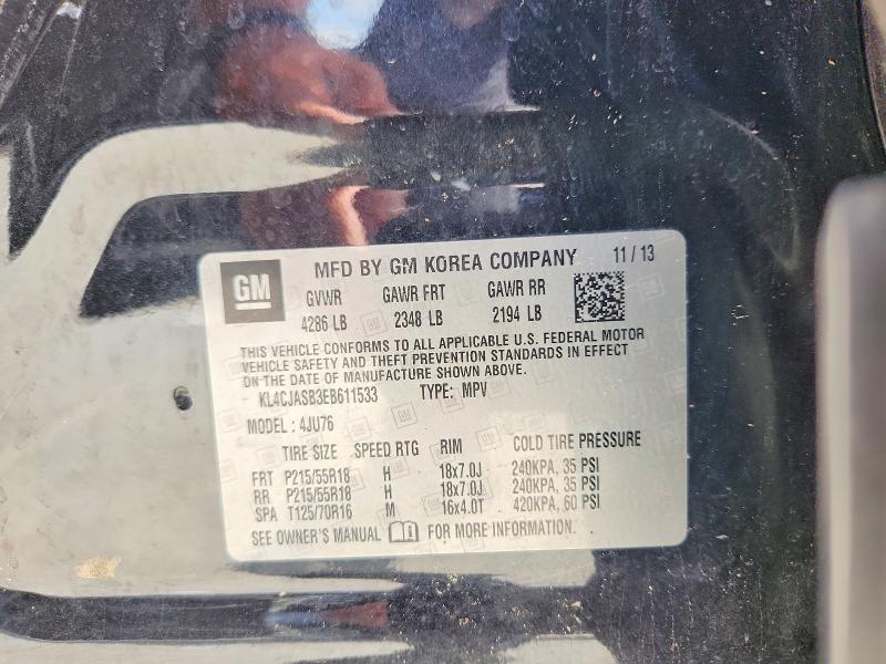 Продаж на аукціоні авто 2014 Buick Encore, vin: KL4CJASB3EB611533, номер лоту: 61362276