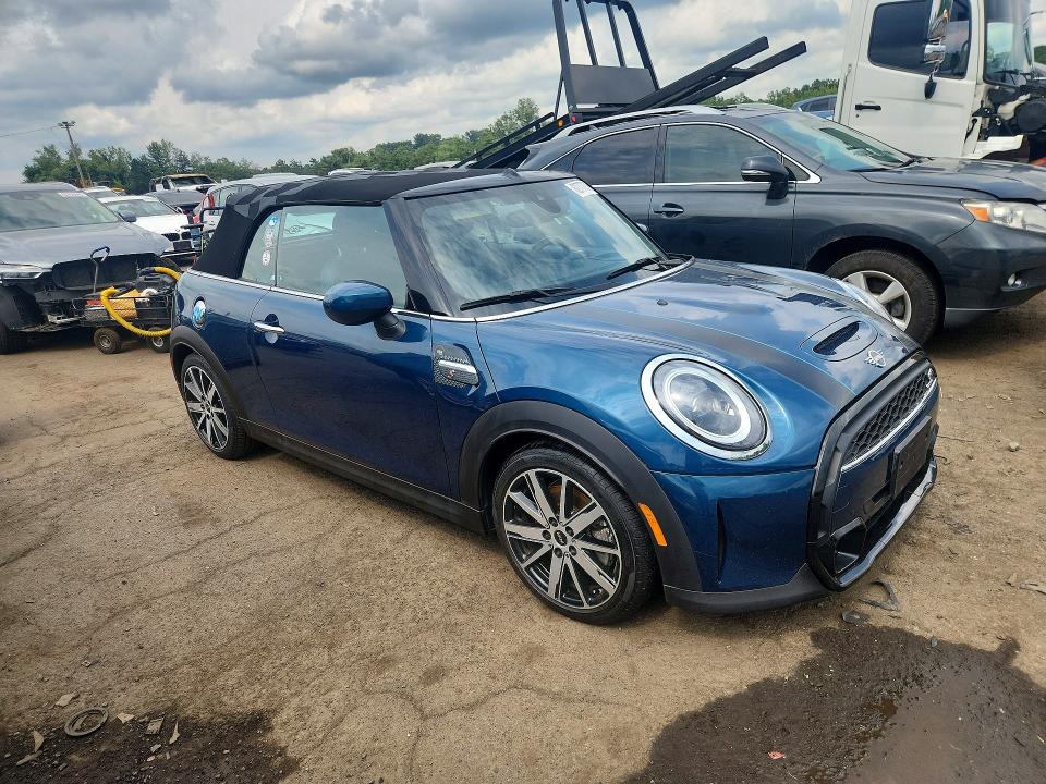 62777376 :رقم المزاد ، WMW43DL06N3N40564 vin ، 2022 Mini Cooper مزاد بيع
