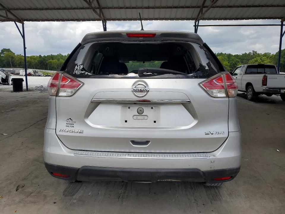 2015 Nissan Rogue მანქანა იყიდება აუქციონზე, vin: KNMAT2MV1FP515652, აუქციონის ნომერი: 61946396