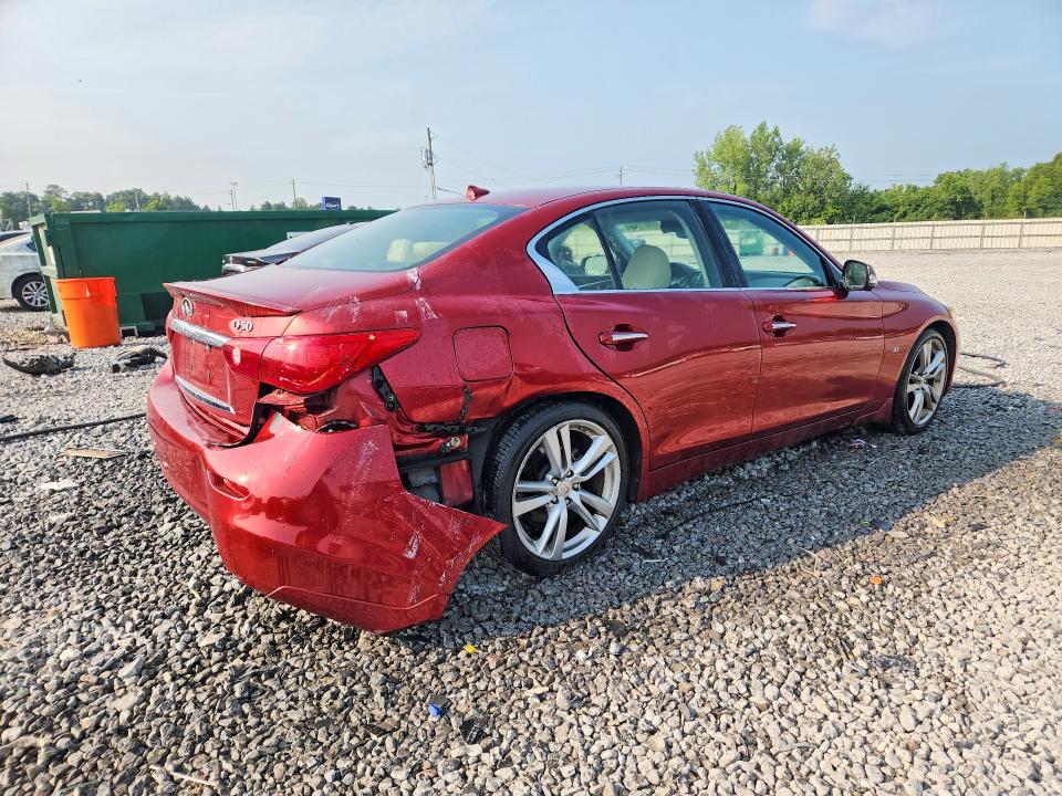 Продаж на аукціоні авто 2014 Infiniti Q50, vin: JN1BV7AP5EM684433, номер лоту: 63361016