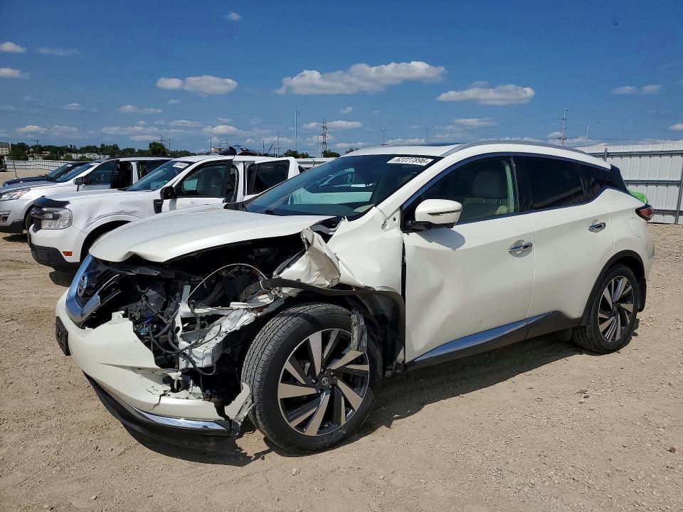 Продаж на аукціоні авто 2018 Nissan Murano, vin: 5N1AZ2MH2JN136460, номер лоту: 62227896