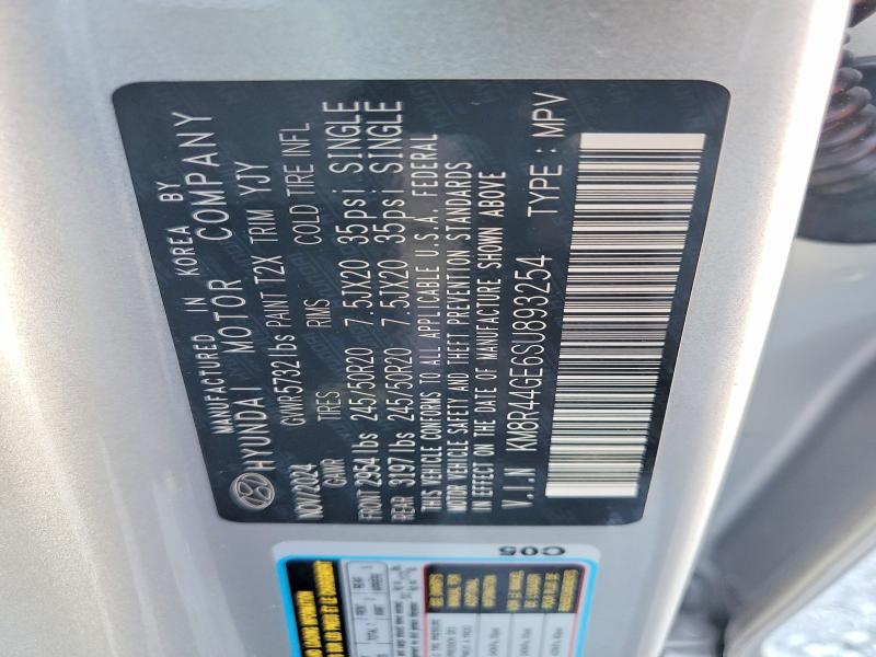 62579136 :رقم المزاد ، KM8R44GE6SU893254 vin ، 2025 Hyundai Palisade مزاد بيع