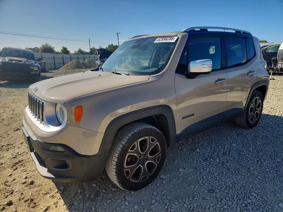 Aukcja sprzedaży 2016 Jeep Renegade, vin: ZACCJBDT3GPC59211, numer aukcji: 62998286