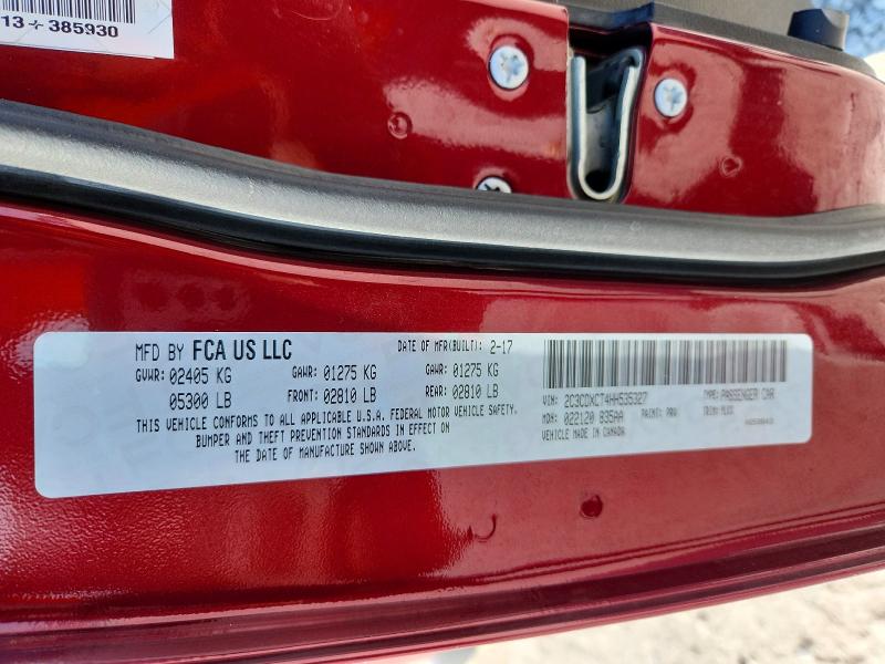 Aukcja sprzedaży 2017 Dodge Charger, vin: 2C3CDXCT4HH535327, numer aukcji: 61192136