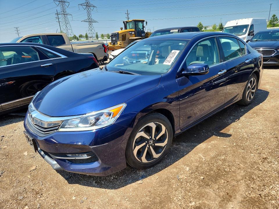 58746286 :رقم المزاد ، 1HGCR2F76HA062304 vin ، 2017 Honda Accord مزاد بيع