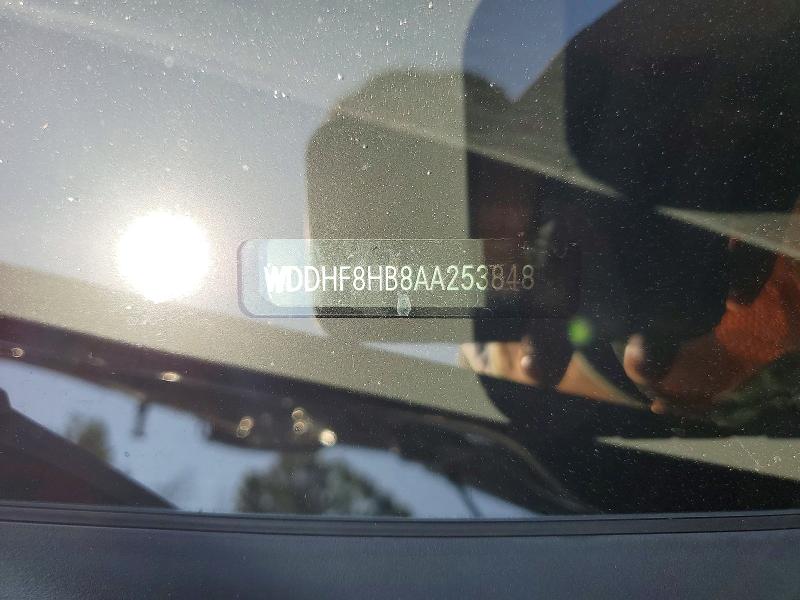 62132556 :رقم المزاد ، WDDHF8HB8AA253848 vin ، 2010 Mercedes-benz E مزاد بيع
