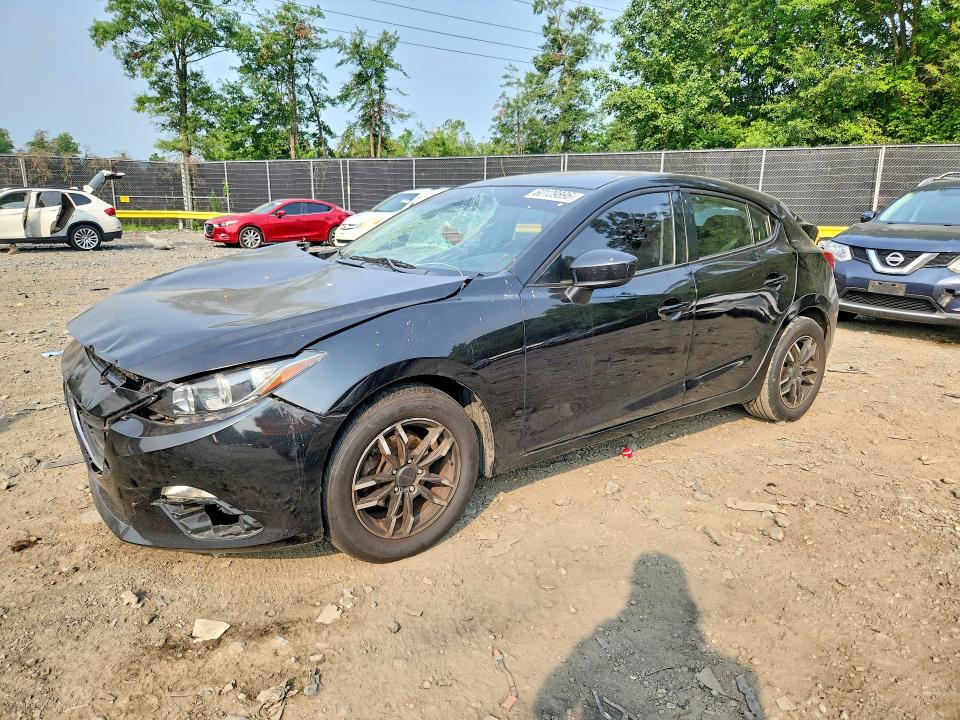 2014 Mazda 3 მანქანა იყიდება აუქციონზე, vin: JM1BM1K79E1185373, აუქციონის ნომერი: 60129896
