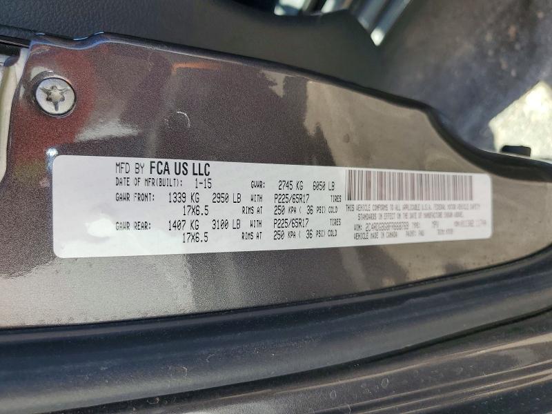 2015 Dodge Grand Caravan მანქანა იყიდება აუქციონზე, vin: 2C4RDGBG8FR668769, აუქციონის ნომერი: 61248786