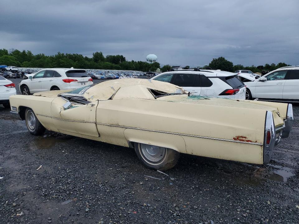 1968 Cadillac Deville მანქანა იყიდება აუქციონზე, vin: J8266777, აუქციონის ნომერი: 60486156