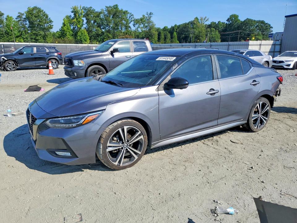 Auction sale of the 2021 Nissan Sentra, vin: 3N1AB8DV0MY201138, lot number: 61445046
