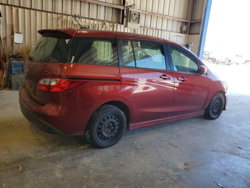 2012 Mazda 5 მანქანა იყიდება აუქციონზე, vin: JM1CW2DL9C0140595, აუქციონის ნომერი: 62540516