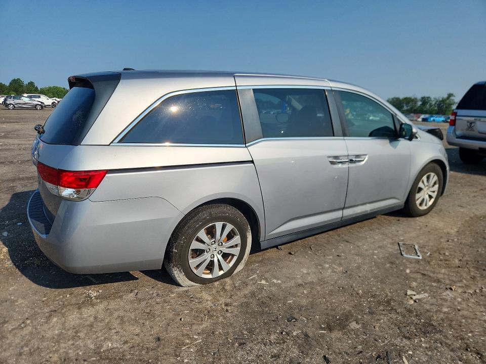 63018046 :رقم المزاد ، 5FNRL5H61HB011350 vin ، 2017 Honda Odyssey مزاد بيع