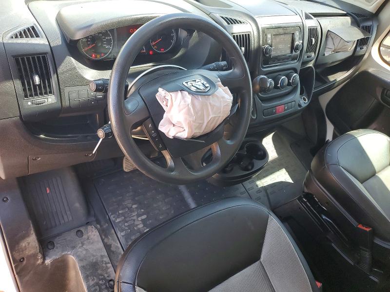 59991646 :رقم المزاد ، 3C6TRVAG4LE105493 vin ، 2020 Ram Promaster 1500 مزاد بيع