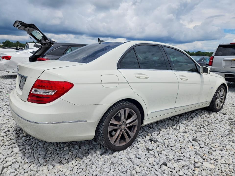 60306526 :رقم المزاد ، WDDGF4HB5CR237910 vin ، 2012 Mercedes-benz C مزاد بيع