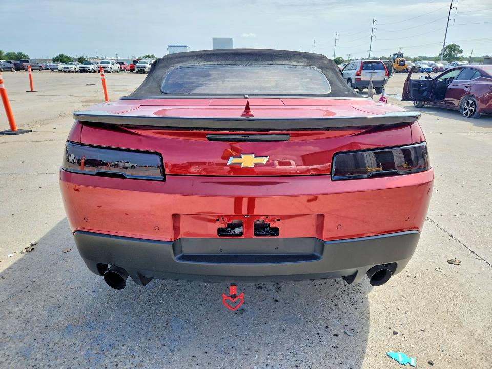 Продажа на аукционе авто 2015 Chevrolet Camaro, vin: 2G1FD3D33F9297518, номер лота: 60760126