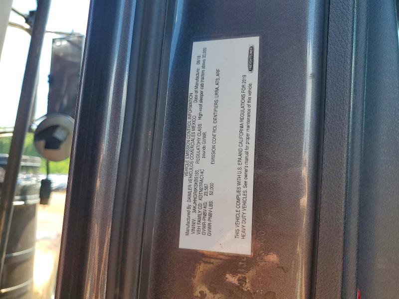 2019 Freightliner Cascadia 126 მანქანა იყიდება აუქციონზე, vin: 3AKJHHDR6KSKB5185, აუქციონის ნომერი: 60028836